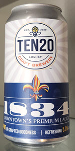 1834 Premium Lager