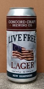Live Free Lager