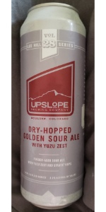 Lee Hill Series Vol. 28: Dry Hopped Golden Sour Ale with Yuzu Zest