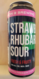 Strawberry Rhubarb Sour