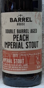 Barrel House: DBA Peach Imperial Stout