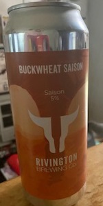 Buckwheat Saison