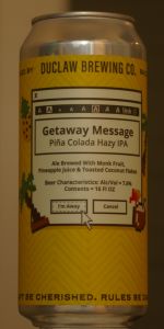 Getaway Message