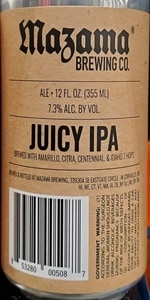 Juicy IPA - Amarillo, Citra, Centennial, Idaho 7