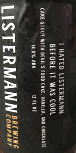 I Hated Listermann Before It Was Cool (2021)