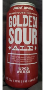 Wood Werks Barrel Seies: Golden Sour Ale
