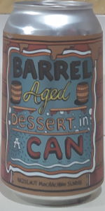 Barrel Aged Dessert in a Can - Hazelnut Mochachino Sundae