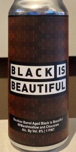 Bourbon Barrel Aged Black is Beautiful
