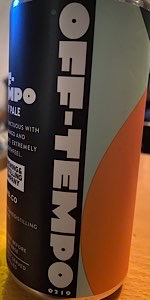 02_19 Off-Tempo Cloudy Pale Ale