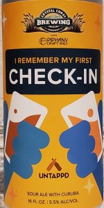 I Remember My First Check-In