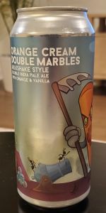 Double Marbles - Orange Cream
