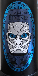 Game Of Thrones, Winter Is Coming: Night King DIPA