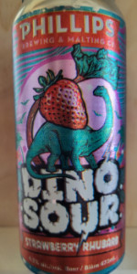 Dino Sour - Strawberry/Rhubarb