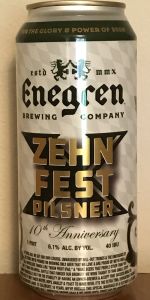 Zehn Fest (10th Anniversary Pilsner)