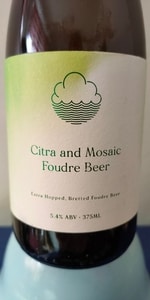 Citra & Mosaic Foudre Beer