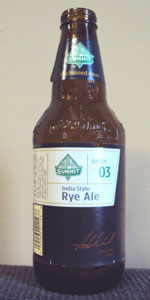 India Style Rye Ale