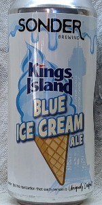 Kings Island Blue Ice Cream Ale