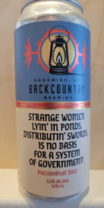 Strange Women Lyin' In Ponds, Distributin' Swords, Is No Basis For A System Of Government!