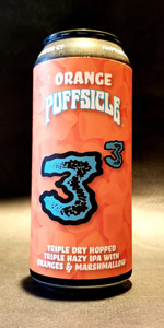 Orange Puffsicle 3'3