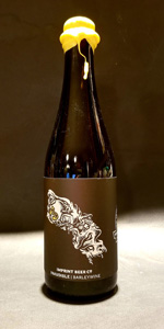 Inaudible Double Barrel Aged Barleywine: 3rd Year Anniversary - Mexican Sherry (Yellow Wax)