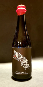 Inaudible Double Barrel Aged Barleywine: 3rd Year Anniversary - Rum (Red Wax)