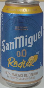 San Miguel Radler 0,0