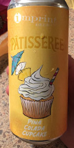 PÃ¢tisseree Pina Colada Cupcake