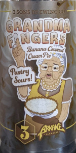 Grandma Fingers Banana Coconut Cream Pie