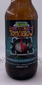 Diet Starts Tomorrow