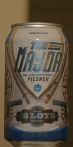 The Major Blueberry Pilsner