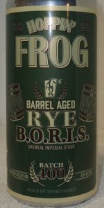 Barrel-Aged Rye B.O.R.I.S. #400
