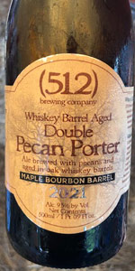 (512) Maple Bourbon Double Pecan Porter