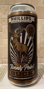 Twenty Point Buck 20th Anniversary Ale