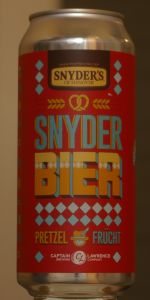 Snyder Bier - Pretzel FrÃ¼cht