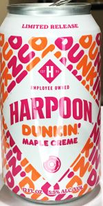 Dunkin Maple Cream