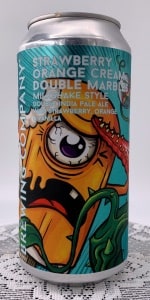 Double Marbles - Strawberry Orange Cream