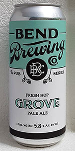 Fresh Hop Grove Pale Ale