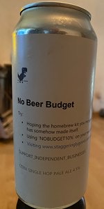 No Beer Budget