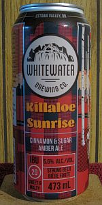 Killaloe Sunrise Cinnamon & Sugar Amber Ale