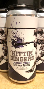 Hittin' Dingers - Blueberry Cobbler