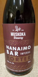 Nanaimo Bar Imperial Porter