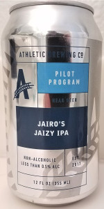 Pilot Program: Jairo's Jaizy IPA