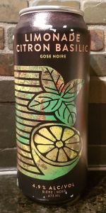 Limonade Citron Basilic