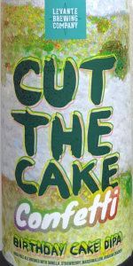 Cut the Cake! Confetti Birthday Cake
