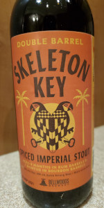 Double Barrel Skeleton Key - Rum & Bourbon