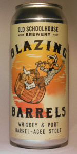 Blazing Barrels Whiskey & Port Barrel-Aged Stout