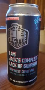 I Am Jack's Complete Lack Of Surprise