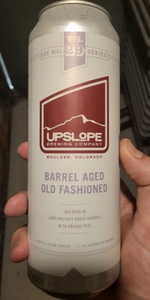 Barrel Aged Old Fashioned