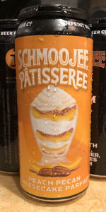 Schmoojee PÃ¢tisseree Peach Pecan Cheesecake Parfait