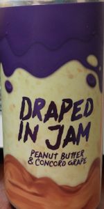 Draped in Jam (Peanut Butter & Concord Jam)
